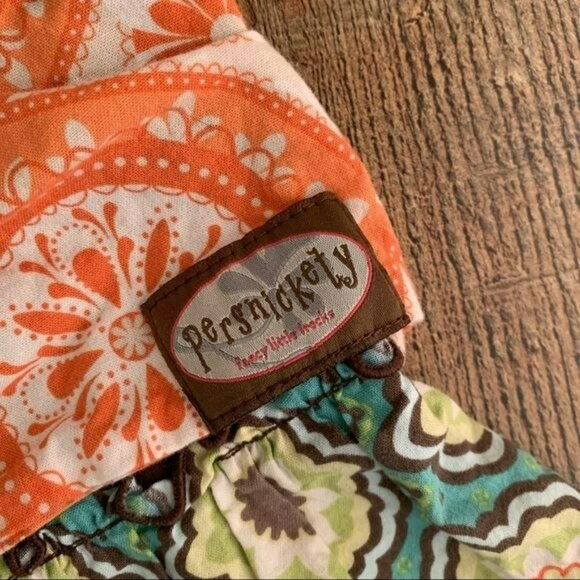 Persnickety Girls Ruffled Layered Dress M 3-4yr Multicolor Cotton Blend - Picture 6 of 6